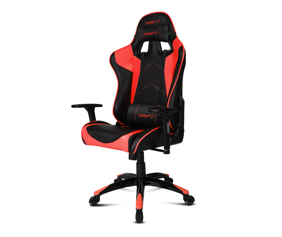 Cadeira Drift DR300 Gaming Preta/Vermelha