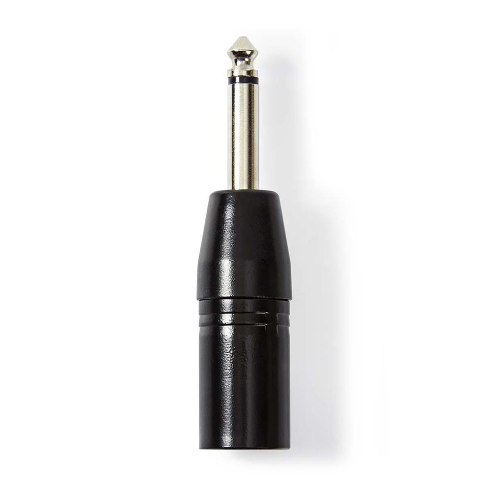 Adaptador Mono Xlr - Xlr 3 Pin Masculino - 6,35mm