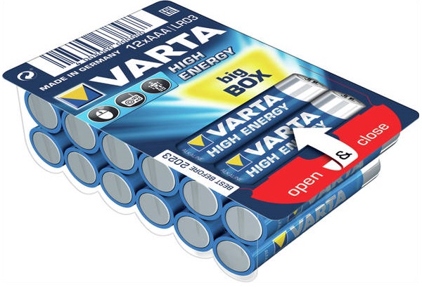 Varta Batterie Longlife Power (High Energy) AAA Micro  12st.