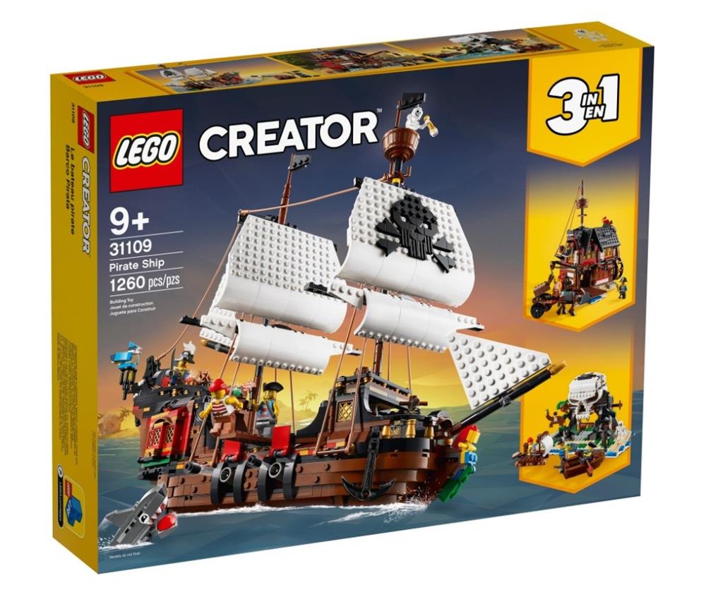 Lego Creator Pirate Ship 9+ (31109)