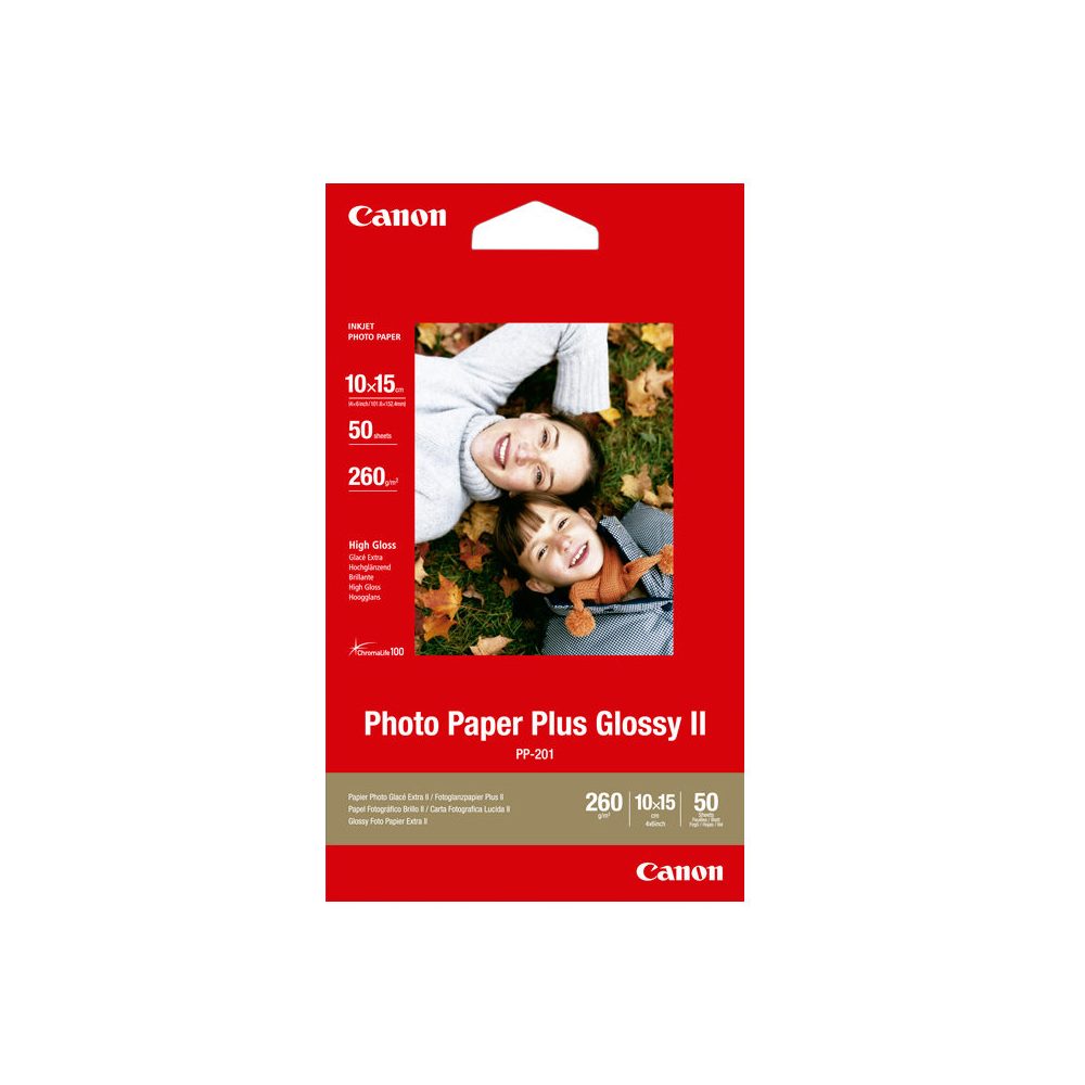 Canon Pp-201 a 3+ 20 Sheet 265 G Photo Paper Plus Glossy Ii