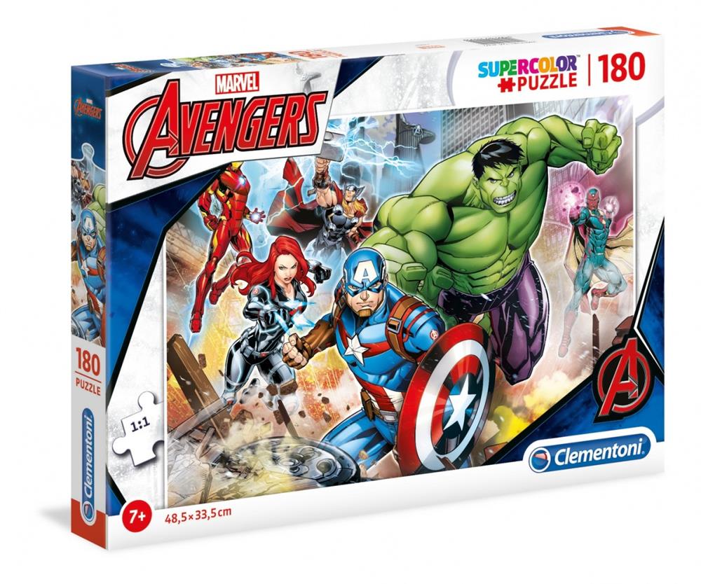 Puzzle 180 pcs Super Color - Avengers