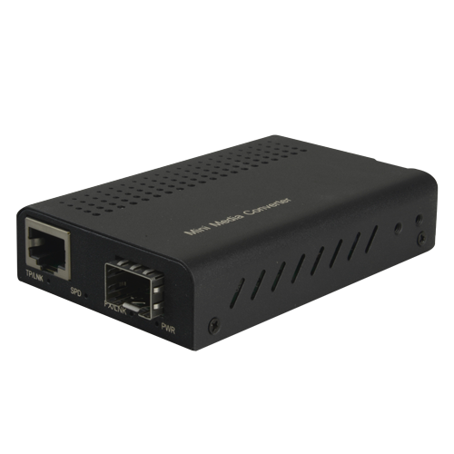 Conversor de mídia - 1x Ethernet RJ45 - 1x SFP - .