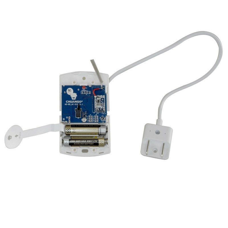 Detetor de Inundação - Sem Fios - Antena Externa - Indicador LED de Carga de Bateria Baixa - Sonda C