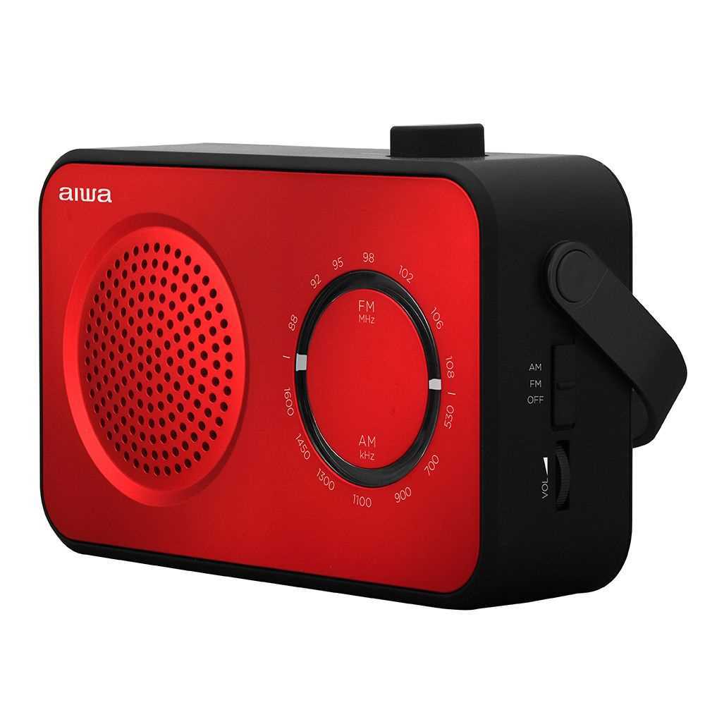 Rádio Portátil R-190RD (Vermelho) - AIWA