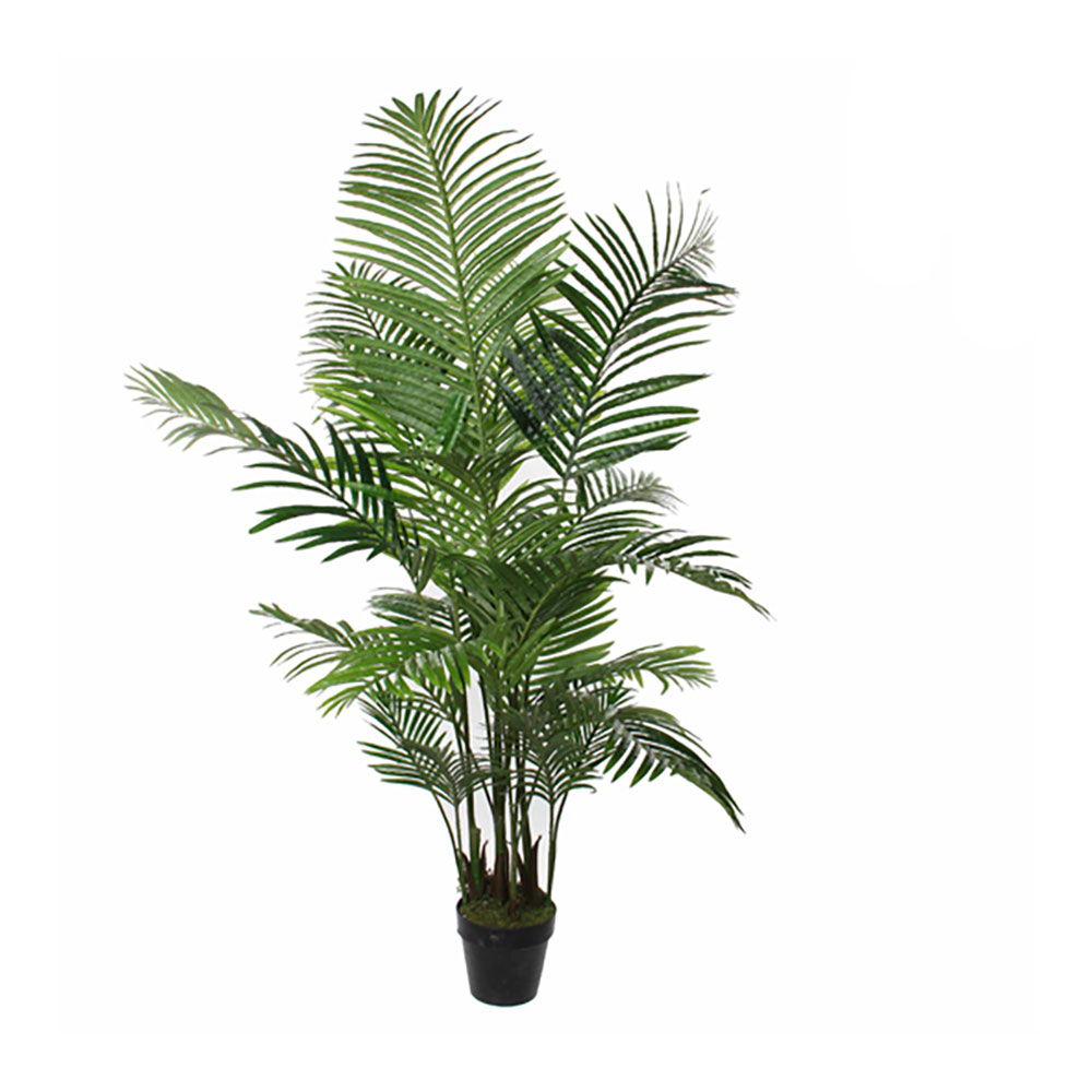 Planta artificial palmeira areca com vaso ø80x160.