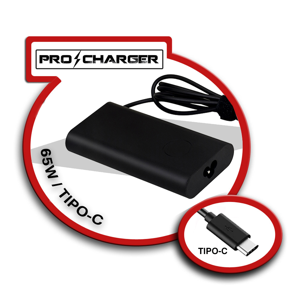 Carregador USB-C Dell 65W Pro Charger