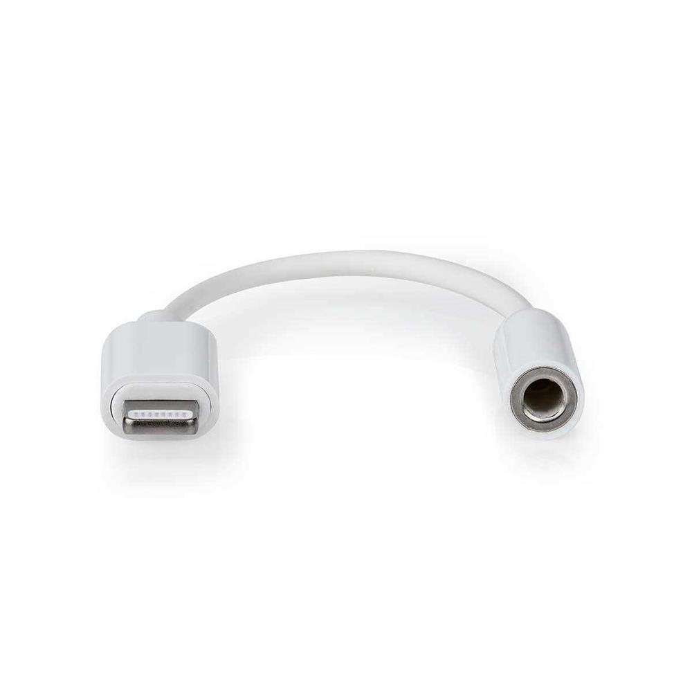 Adaptador | Apple Lightning 8 pinos | 3,5 mm fême.