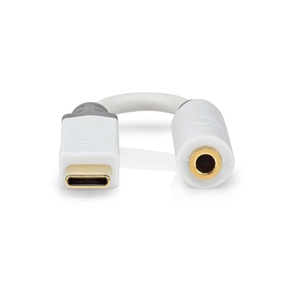 Adaptador USB | USB2.0 | USB-C Macho | 3,5 mm fê.