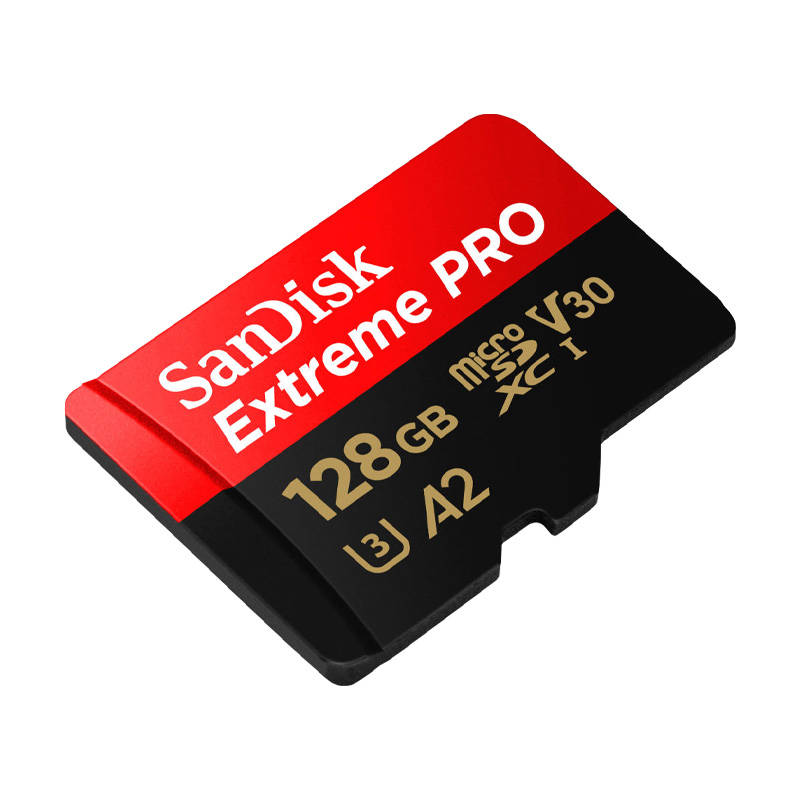 Sd Microsd Card 128gb Sandisk Extreme Pro Sdxc Inkl. Adapt