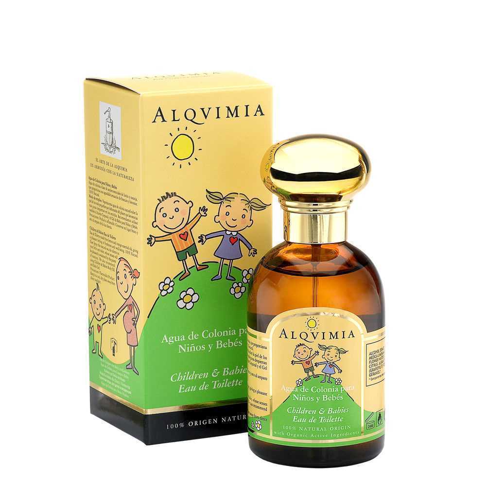 Perfume Infantil Agua de Colonia para Niños e Bebés Alqvimia Edt (100 Ml)