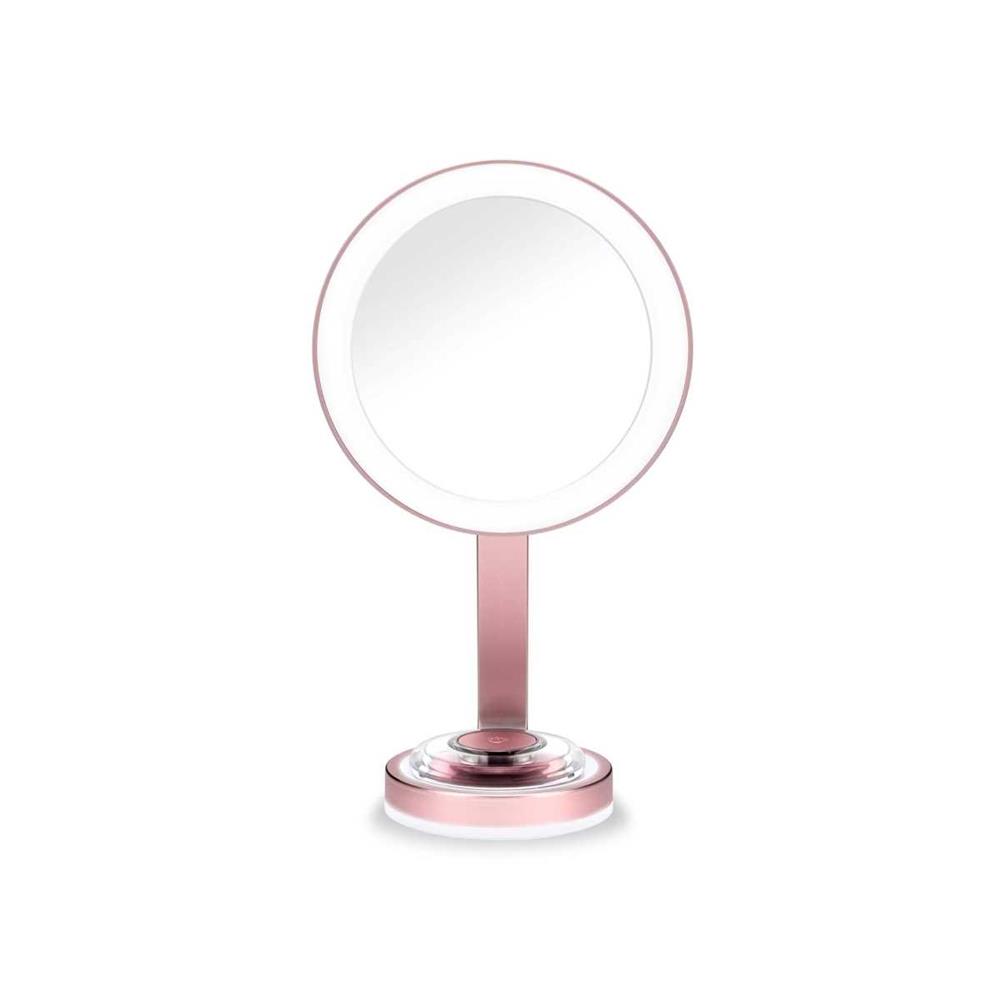Espelho de Aumento com LED Babyliss 9450e Cor de Rosa 