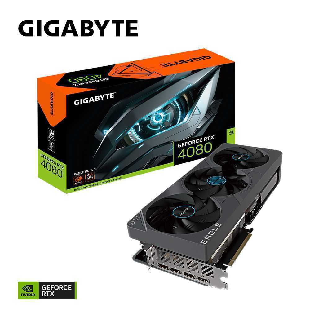 Gigabyte Geforce Rtx 4080 16gb Eagle Oc Nvidia Gddr6x Dlss 3