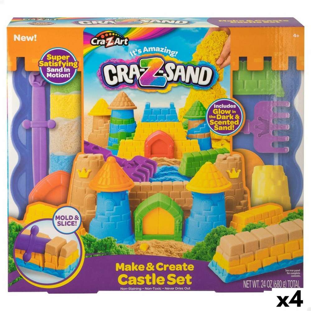 Conjunto de Trabalhos Manuais Cra-Z-Art Cra-Z-Sand Castle 