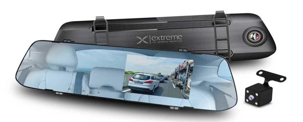 Extreme Car Video Recorder With Rear Camera Imager