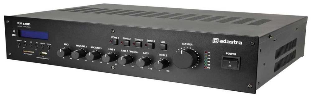 Rm120d Mixer-Amp 100v Bt/Dab+