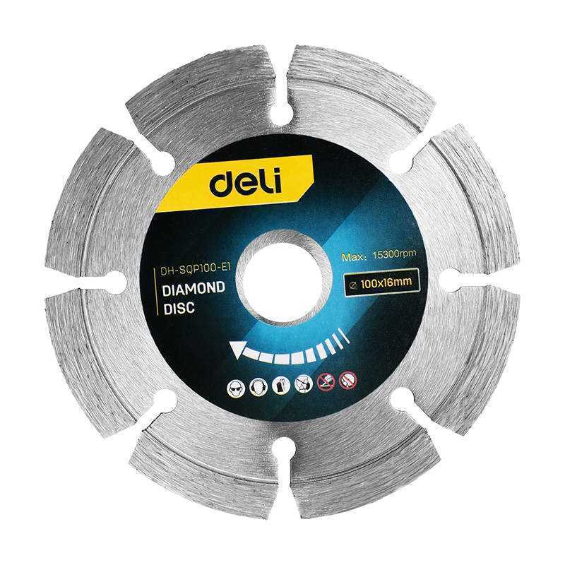 Disco Diamantado Deli Tools Edh-Sqp100-E1
