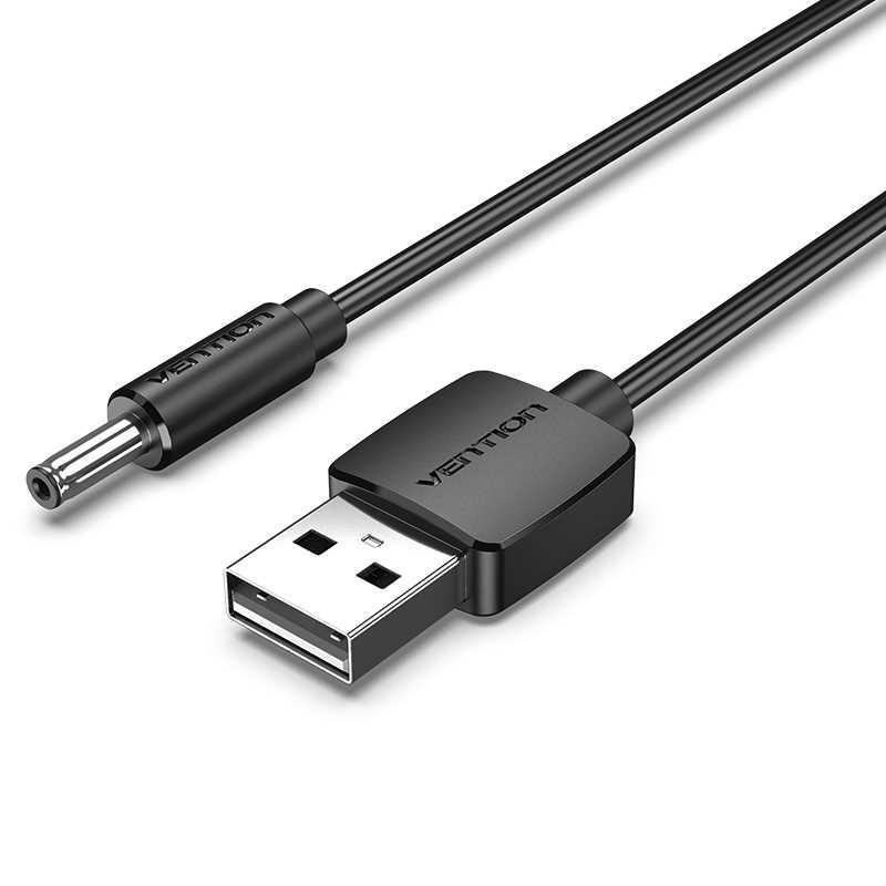 Power Cable Usb To Dc 3,5mm Vention Cexbf 5v 1m