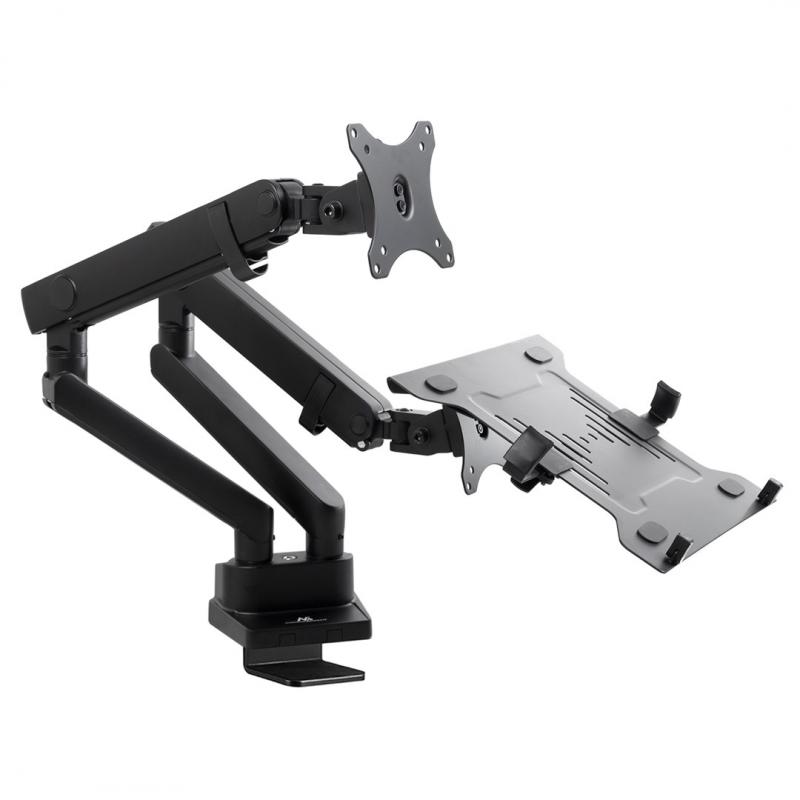 Maclean Mc-813 Dual Desk Mount For a Monitor