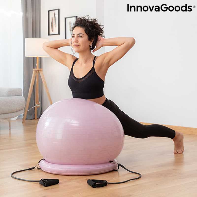Bola de yoga para treinar em casa