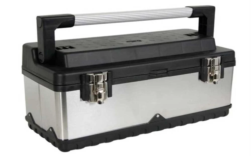 Caixa de Ferramentas - A&ccedil;o Inoxid&aacute;vel - 505 X 235 X 225 Mm - 26,7 L