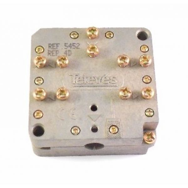 Derivador 4 Saidas 12Db 5-2400Mhz Televes