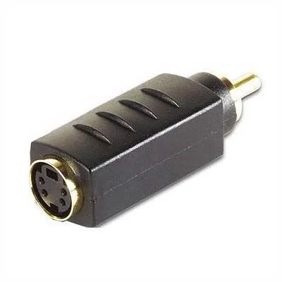 Adaptador Rca Macho Para Svhs Femea