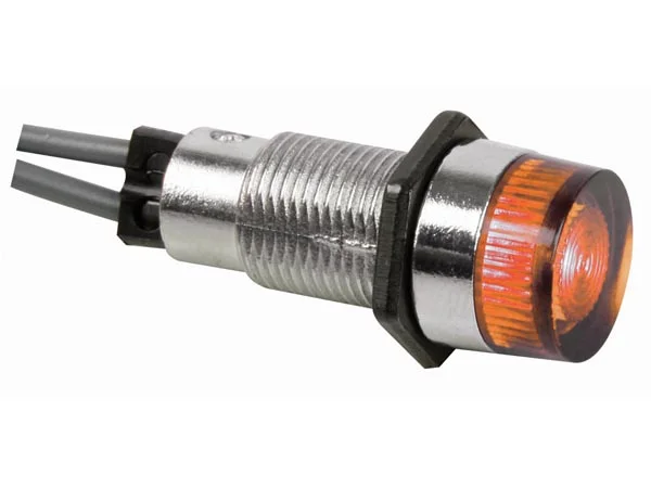 Sinalizador Com Fios Amarelo Amber 220v