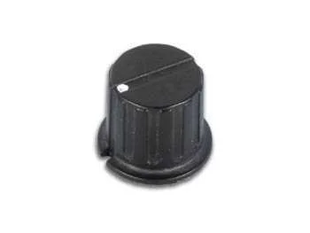 Bot&oacute;n (Negro Con Punta Blanca de 24,5 Mm/6 Mm)