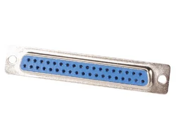 Female 37-Pin Sub-D Connector - Chassis Mounting