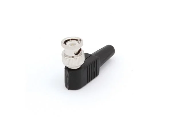 Conexi&oacute;n Por Tornillo Bnc Macho 90&ordm;