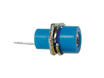 Borne Conector Soldadura 4mm - Azul