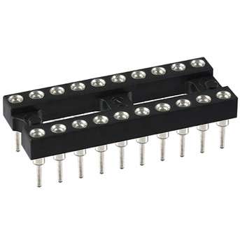 Suporte Ic 24 Pinos Maquinado