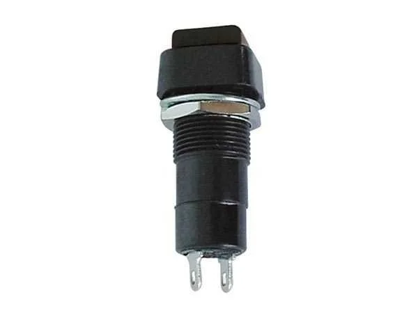 R18-23 Push Switch 1p On-(Off) Black  3a/125v