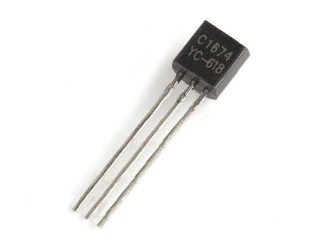 Transistor Si-N 30V 0.02A 600Mc Rf-If 2SC1674