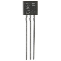 Transistor Si-N 300V 0.1A 0.4W 80Mhz 2SC2551