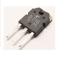 Transistor N/Hi-Fi.Nf-E 100v 6a 60w 12mhz 2sd716