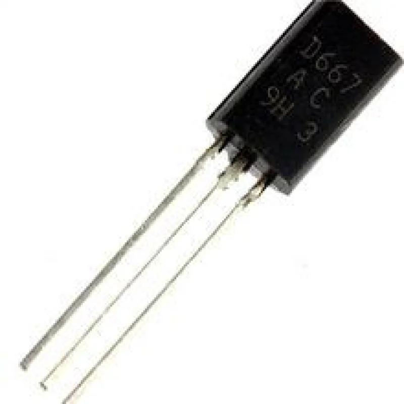 Transistor N-Fet 900V 5A 125W 2.8E 2SD667C