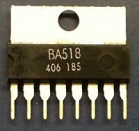 Amplificador de Potencia de Circuito Integrado 9v.
