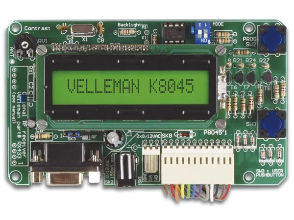 Tablero de Mensajes Lcd Programable Con 8 Entradas