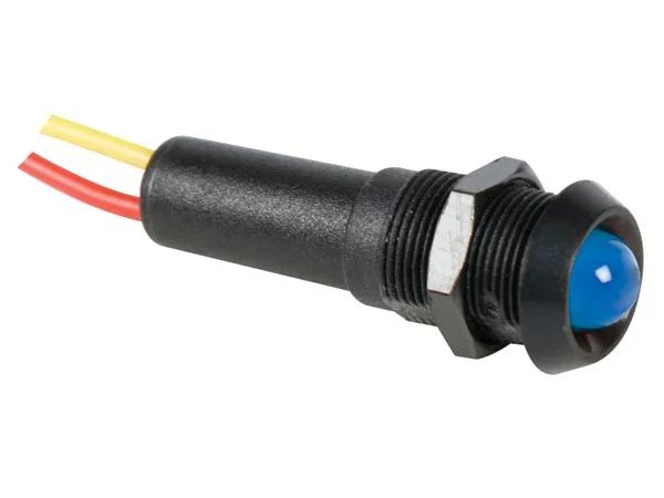 L&aacute;mpara LED Azul 12v - Marco Negro