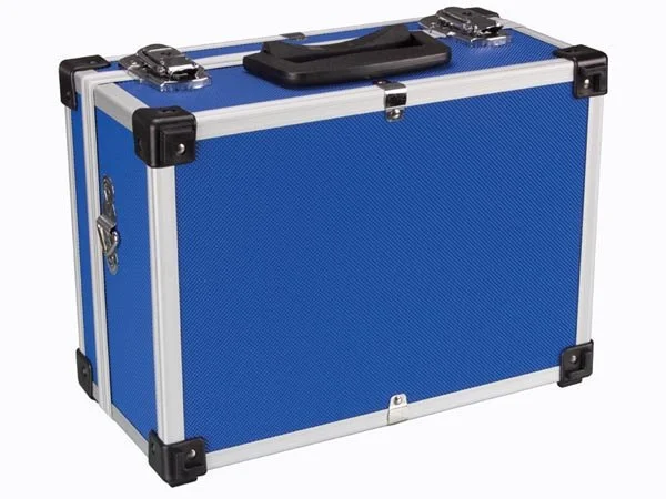 Maleta Aluminio Azul