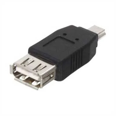 Adaptador Mini Usb 5 Pinos Macho Para Usb a Femea