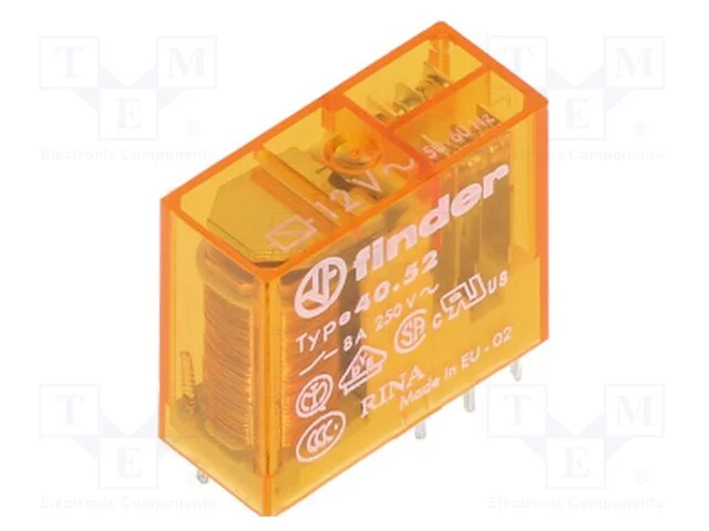 Mini Refirm para C.I. 2 Contactos Reversibles 12v.