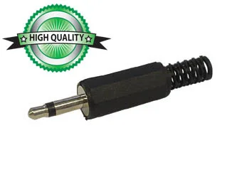Conector Jack Macho de 3,5 Mm - Mono de Pl&aacute;stico .