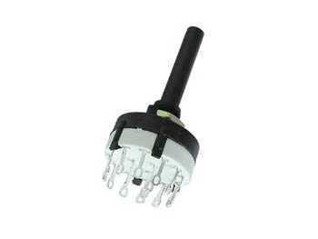 Rotary Switch 3p / 4 Positions Solder Connections