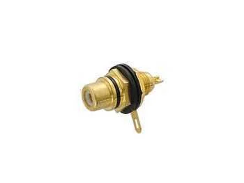 Bloque de Terminales de Conector Rca Hembra - Oro.