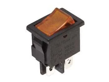 Interruptor Rocker 3a-250v  -  On-Off -  Am.