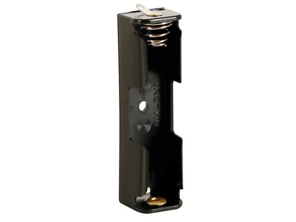 Battery Holder For 1 X Aa-Cell (With Solder Tags)