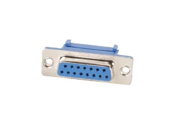 Conector Hembra Sub-D de 15 Pines para Cable Plano